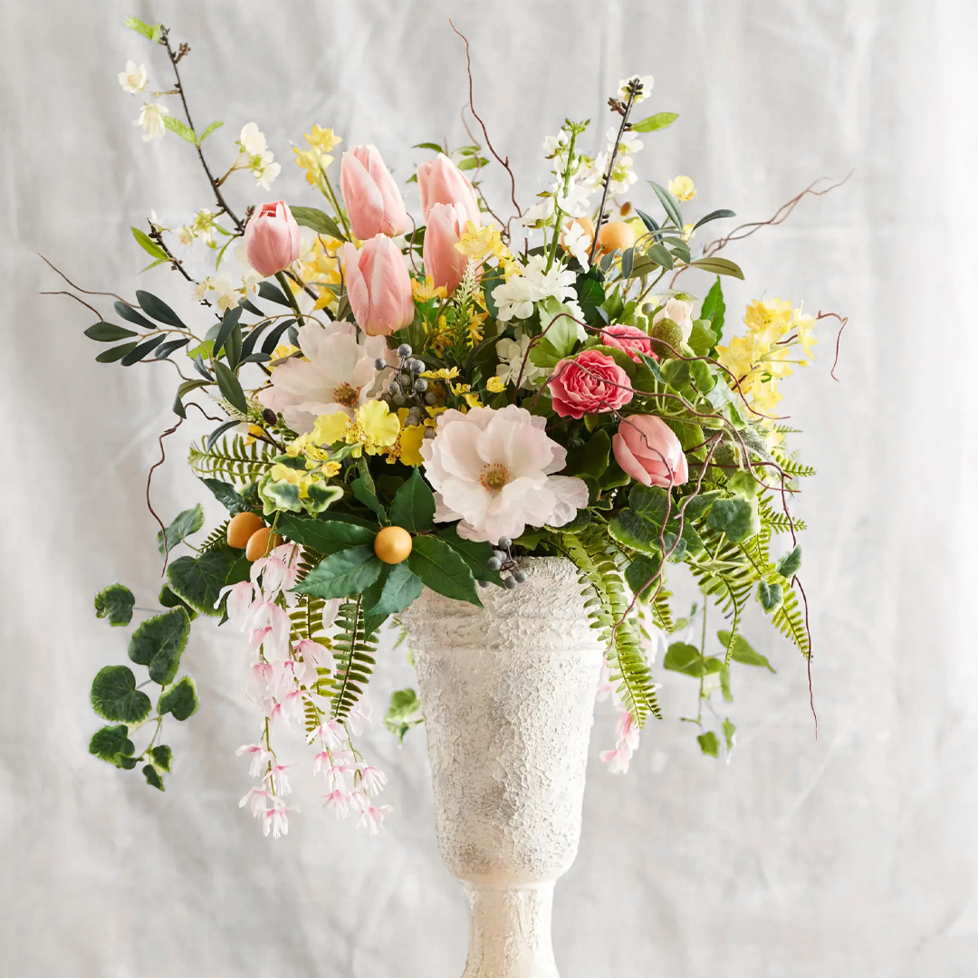 FAUX FLORAL ARRANGEMENTS