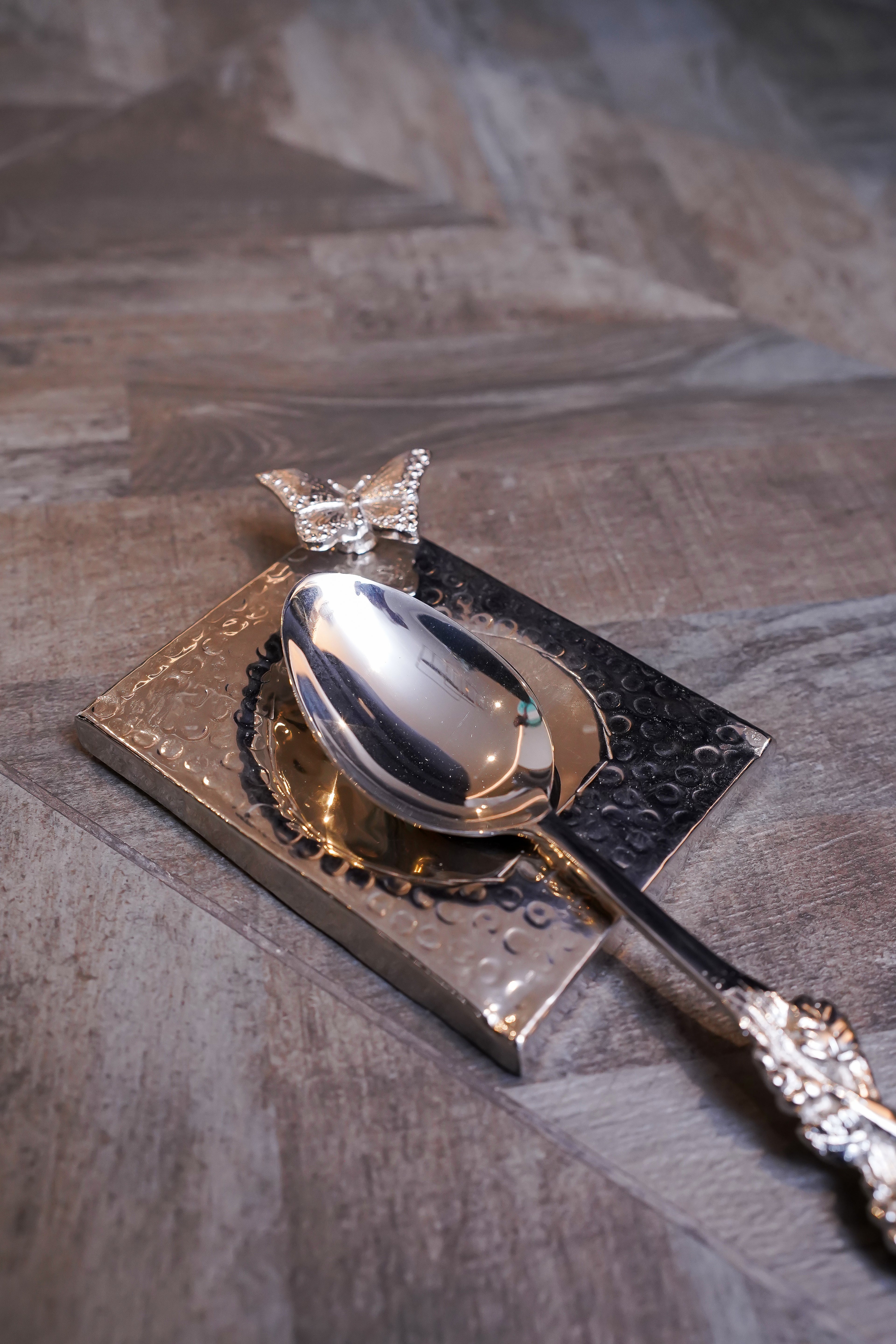 Royal Butterfly Spoon Rest Set