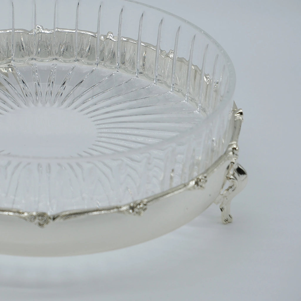 Regency Crystal Serving Bowl