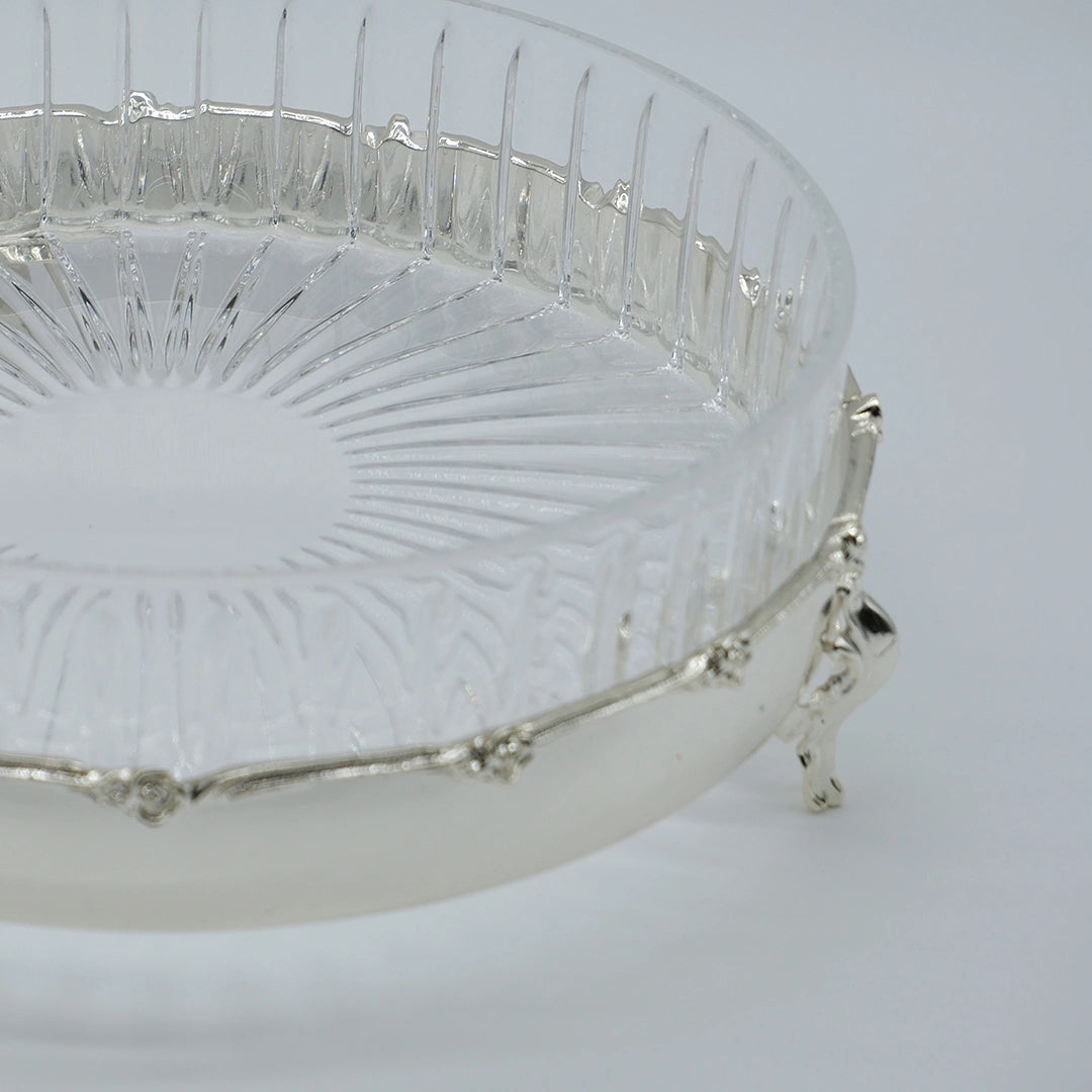 Regency Crystal Serving Bowl