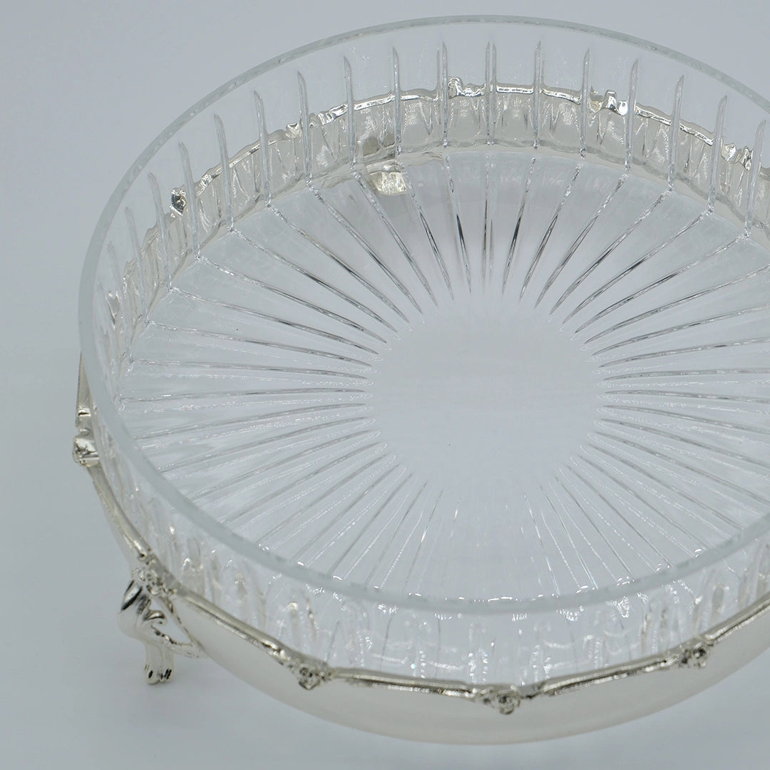 Regency Crystal Serving Bowl