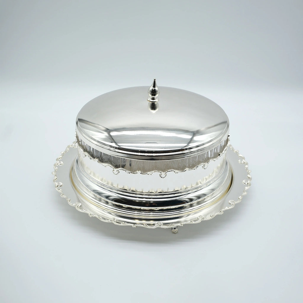 Imperial Silver Plated Serving Bowl with Dome Lid