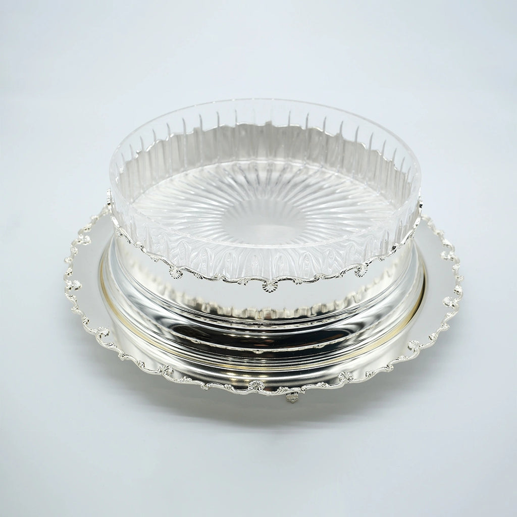 Imperial Silver Plated Serving Bowl with Dome Lid