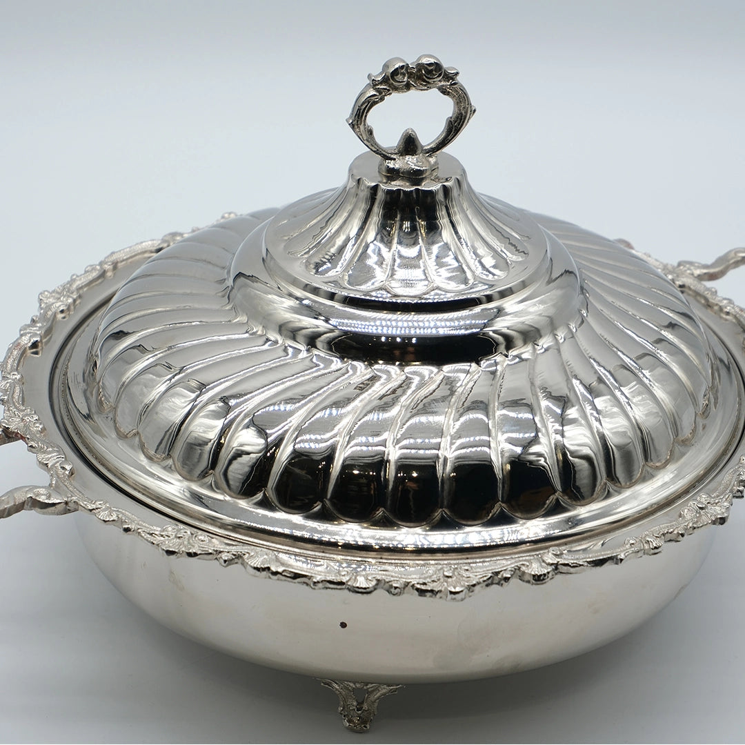 Seren Luxe Silver Serving Dish