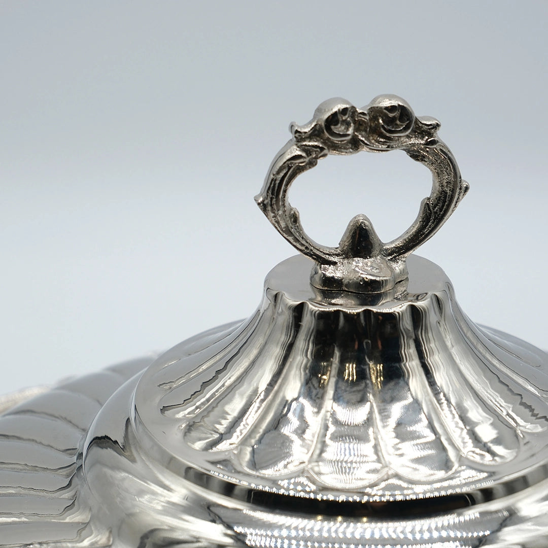Seren Luxe Silver Serving Dish