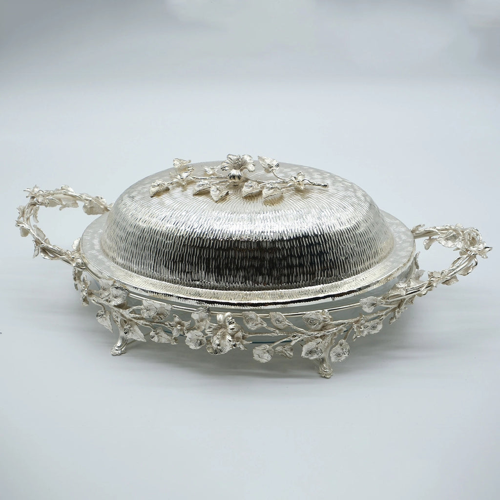 Royal Blossom Covered Serving Dish Set