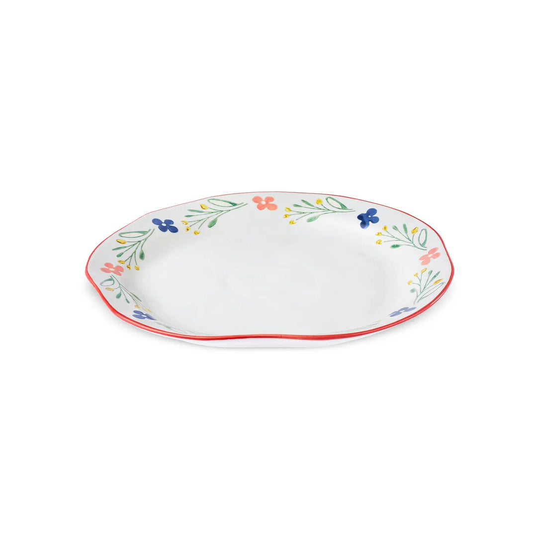 Primavera Stoneware Dinner Plate, 26cm, Mixed Flowers