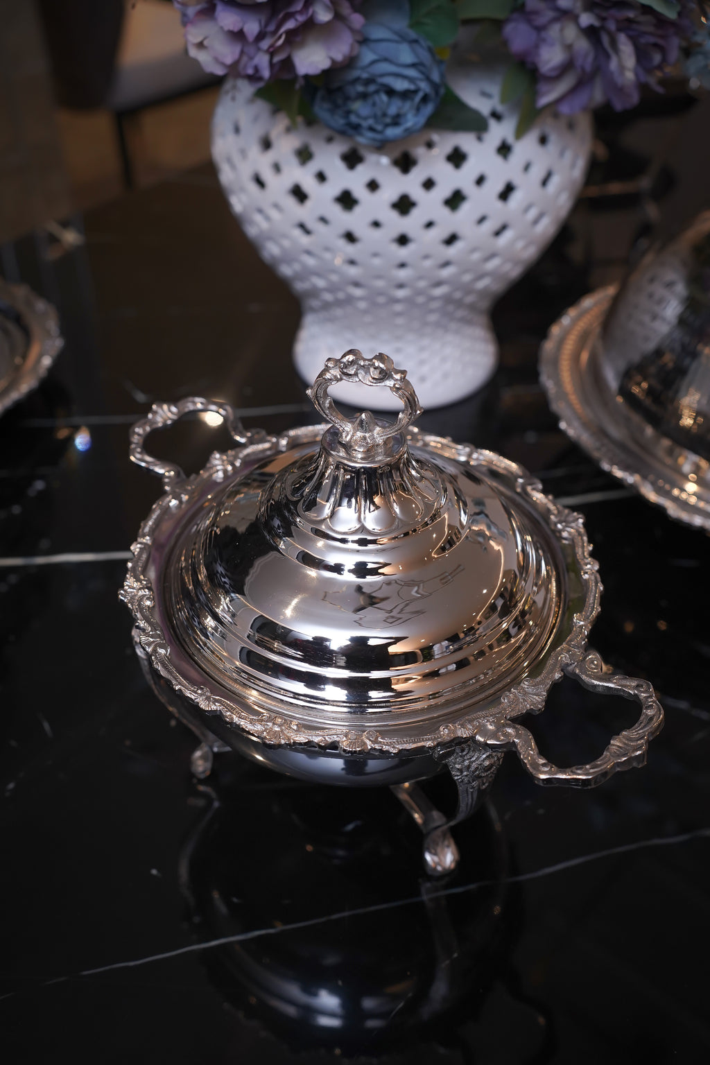 Round Luxury Chafing Dish
