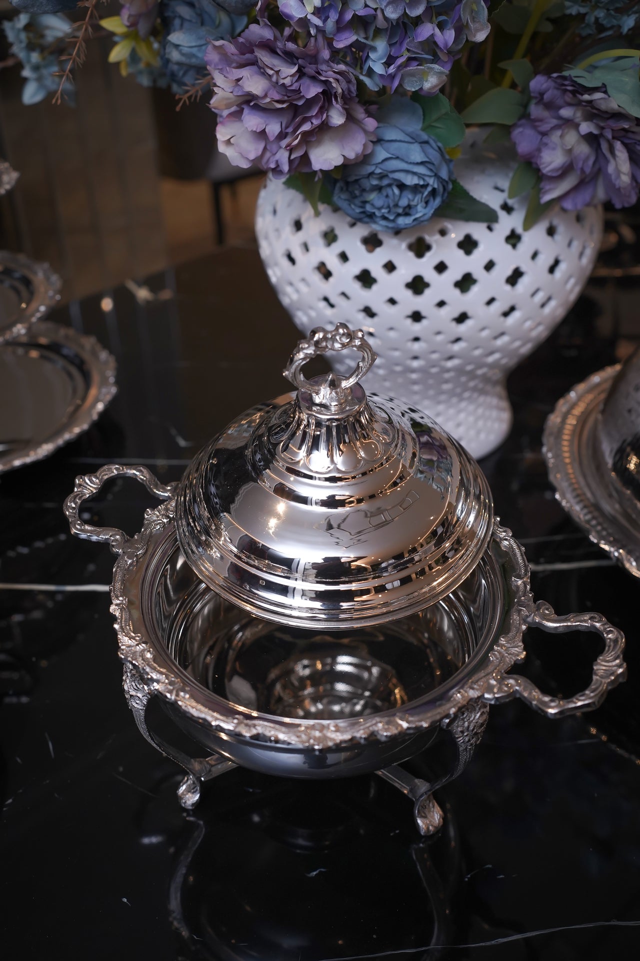 Round Luxury Chafing Dish