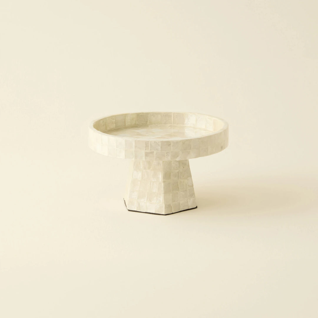 Home Carrie Decorative Plate, 22cm, White