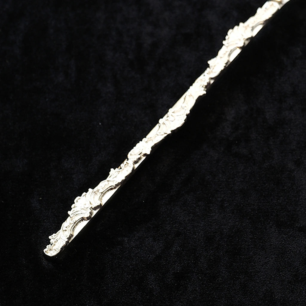 Silver Vine Handle Cake Server Set