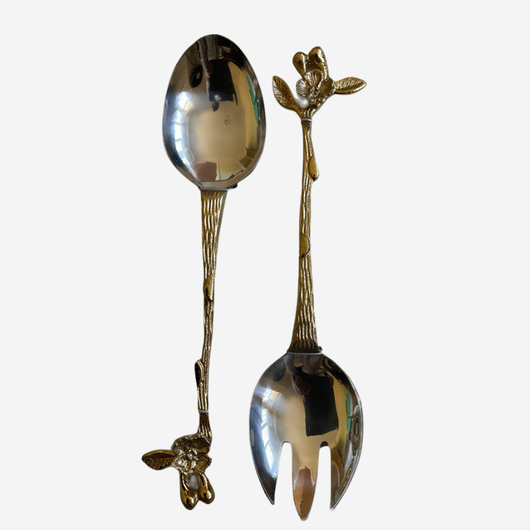 Zinnia 2-Piece Salad Server Set