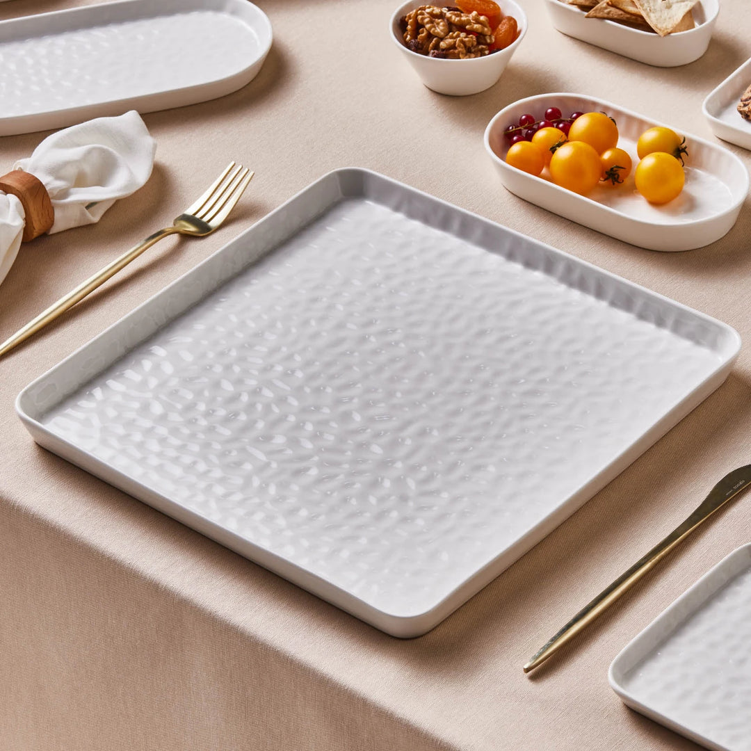 Bembeyaz Bone China Dinner Plate, 32cm, White