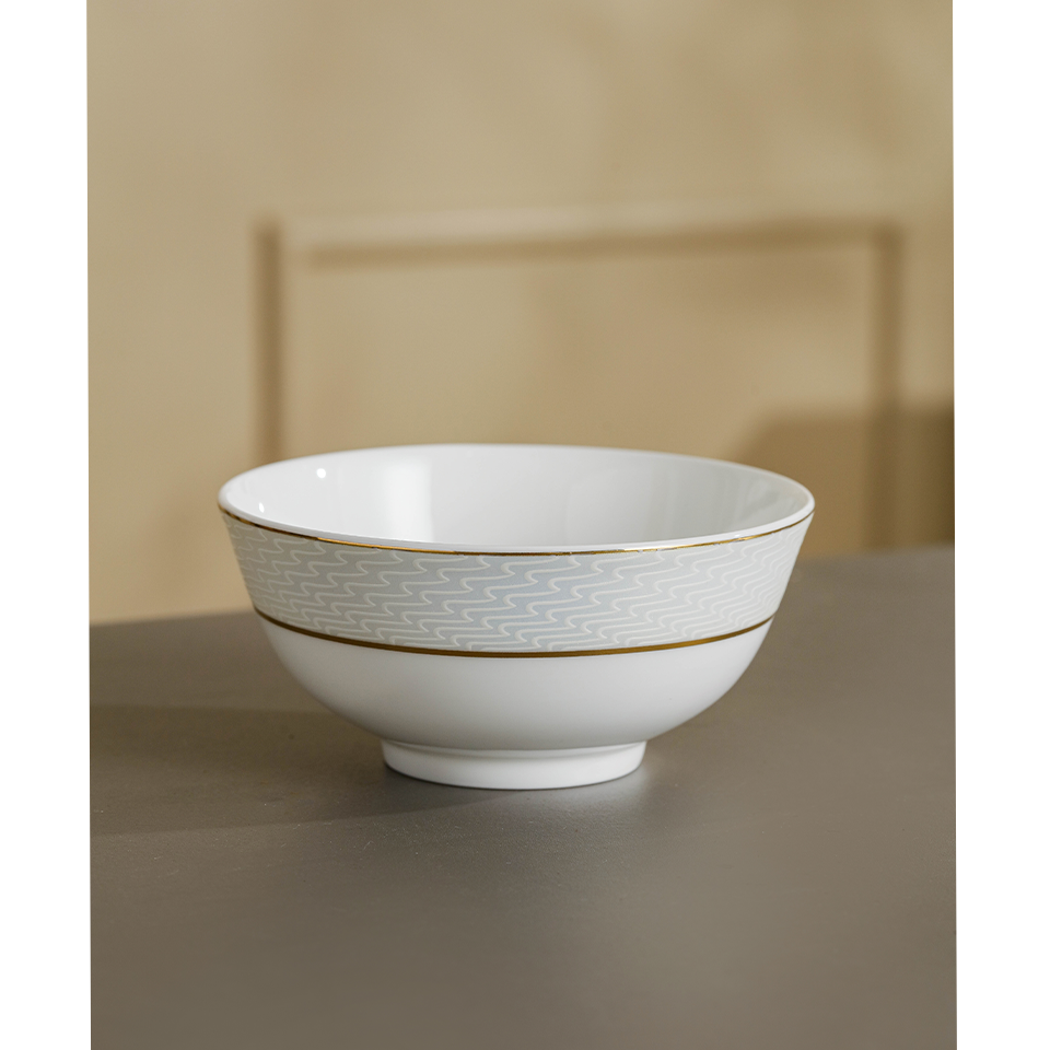 4.5" Rice Bowl- Aurora Decals