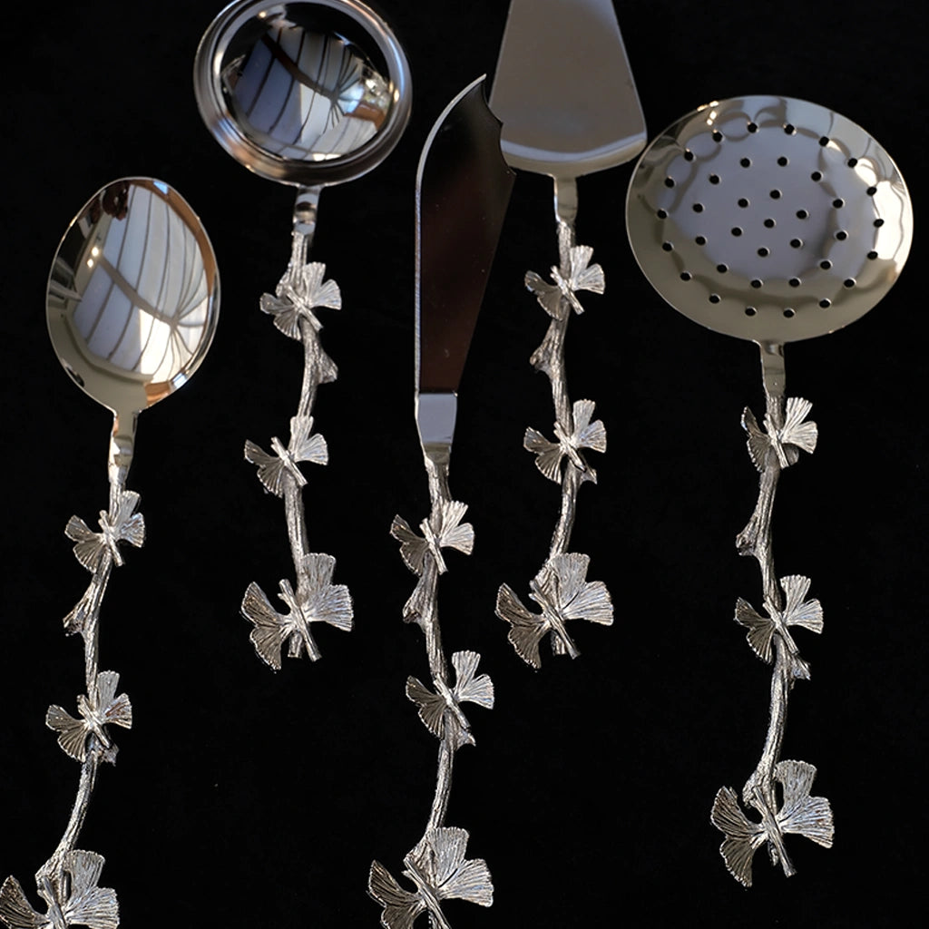 ButterFly Silver Plated Serving Set - 5 Pieces
