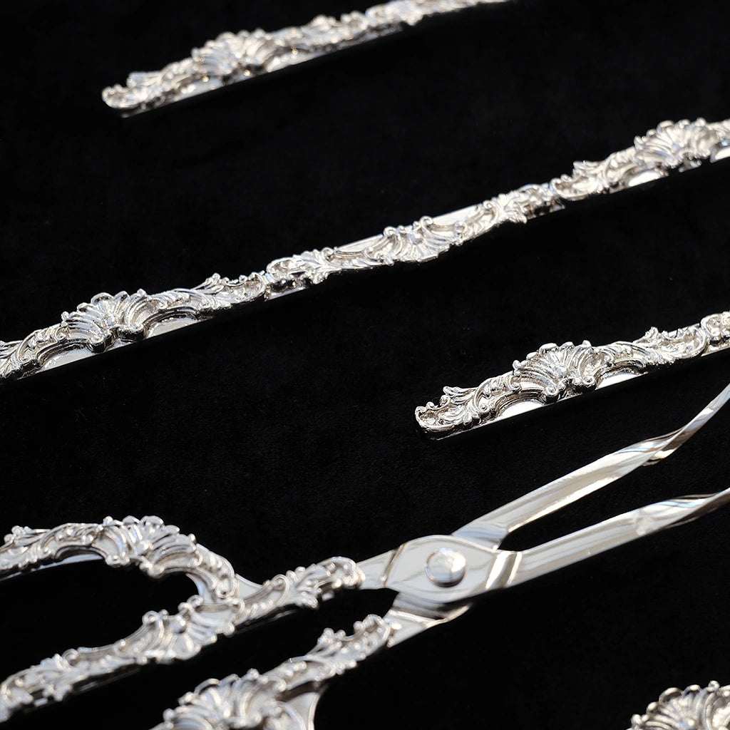 Royal Baroque Silver Plated Serving Set