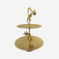 Bell Flower 2-Tier Cake Stand