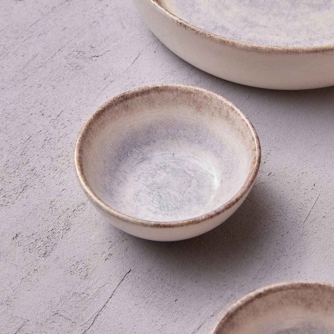 Ephesus Ceramic CerealSoup Bowl, 16cm, White Multi