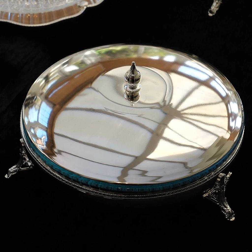 Imperial Silver Plated Round Server