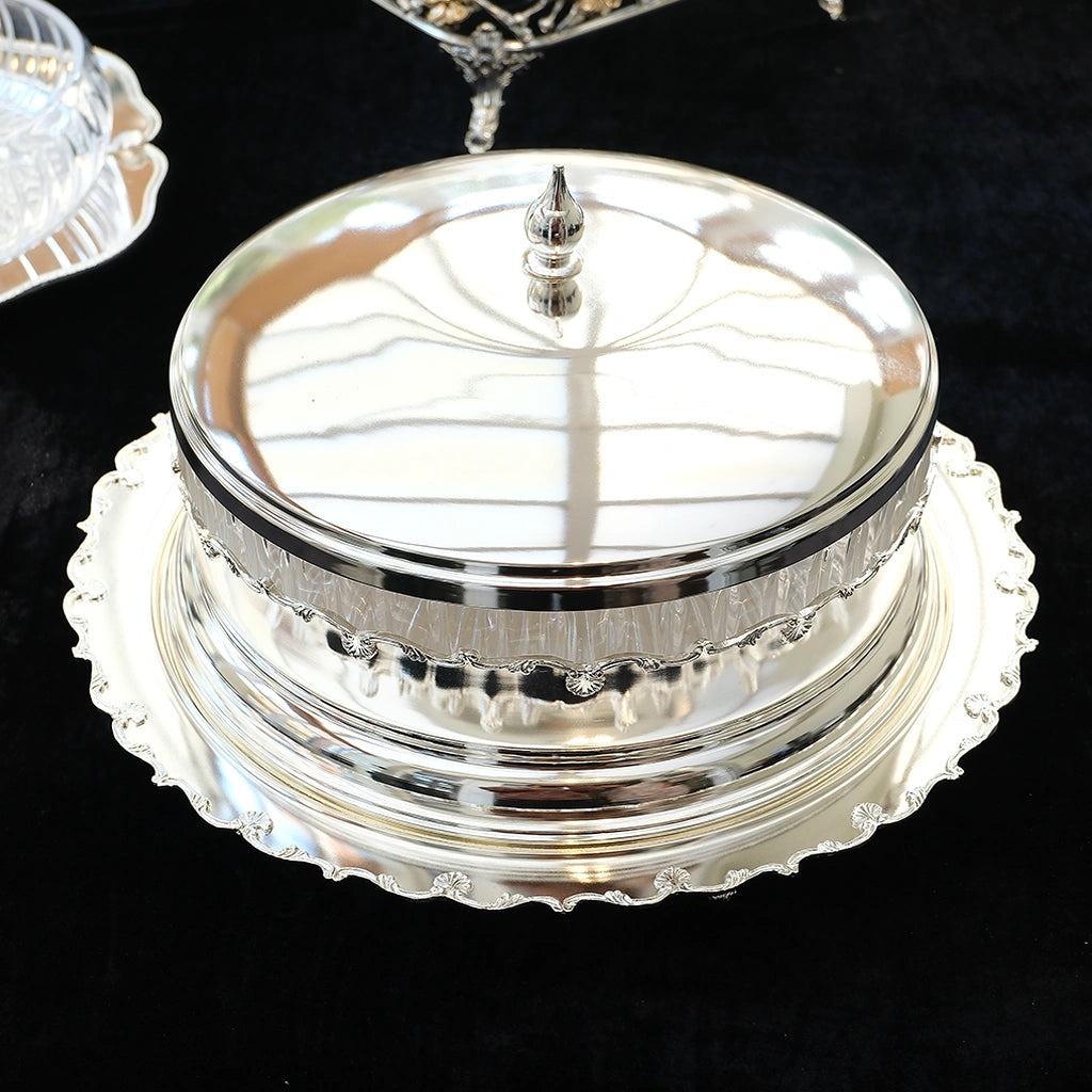 Imperial Silver Plated Serving Bowl with Dome Lid
