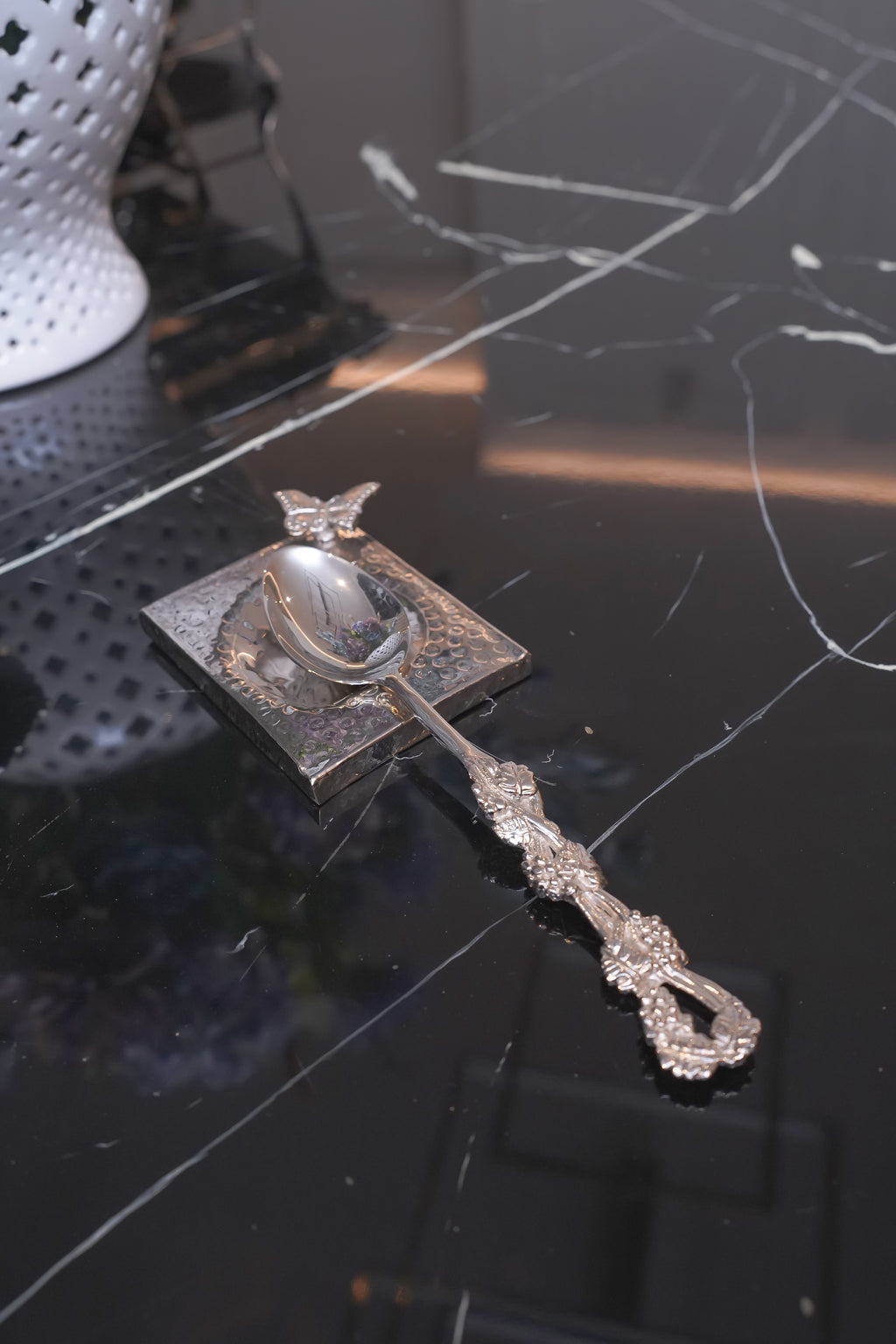 Royal Butterfly Spoon Rest Set