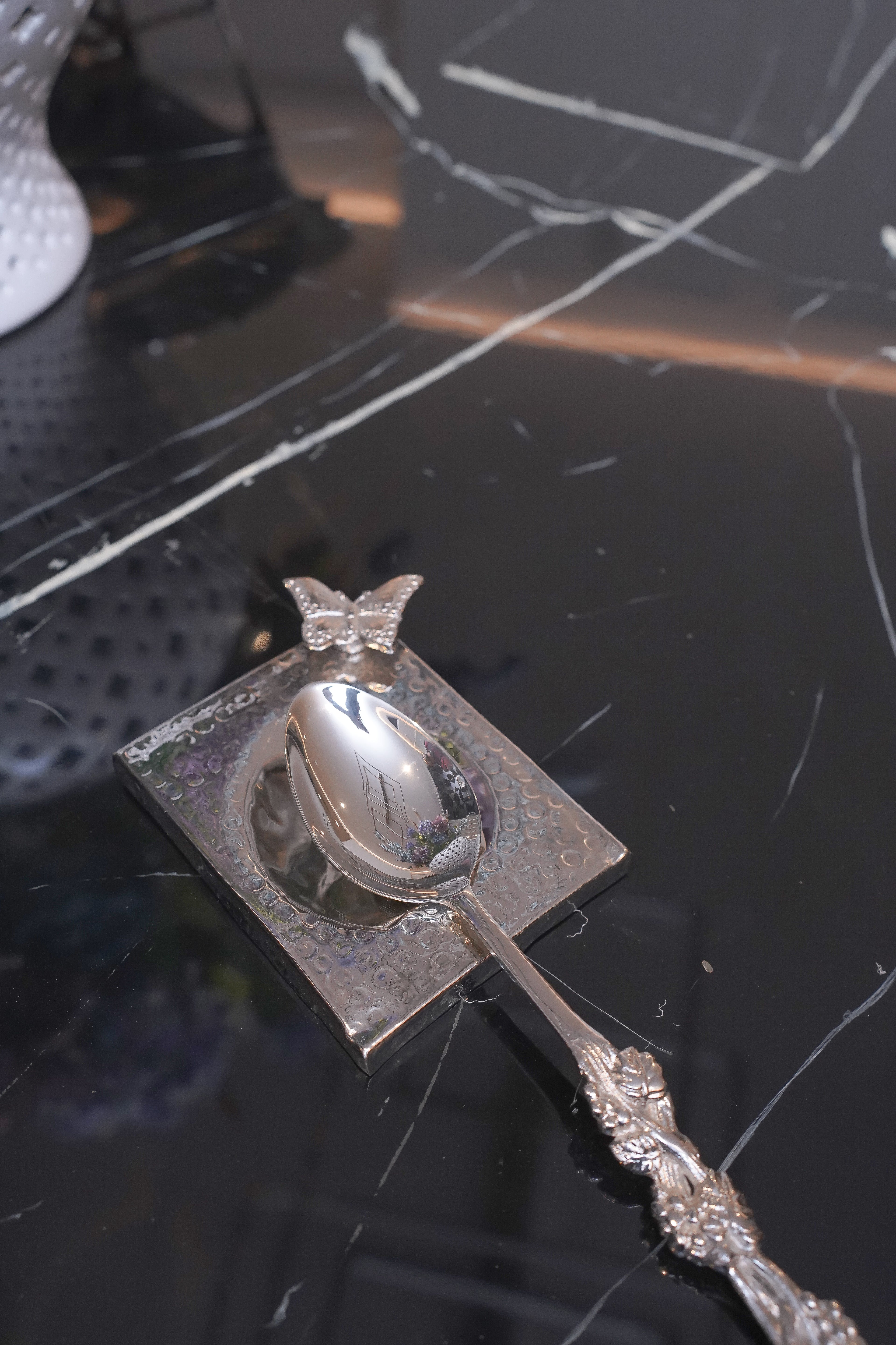 Royal Butterfly Spoon Rest Set