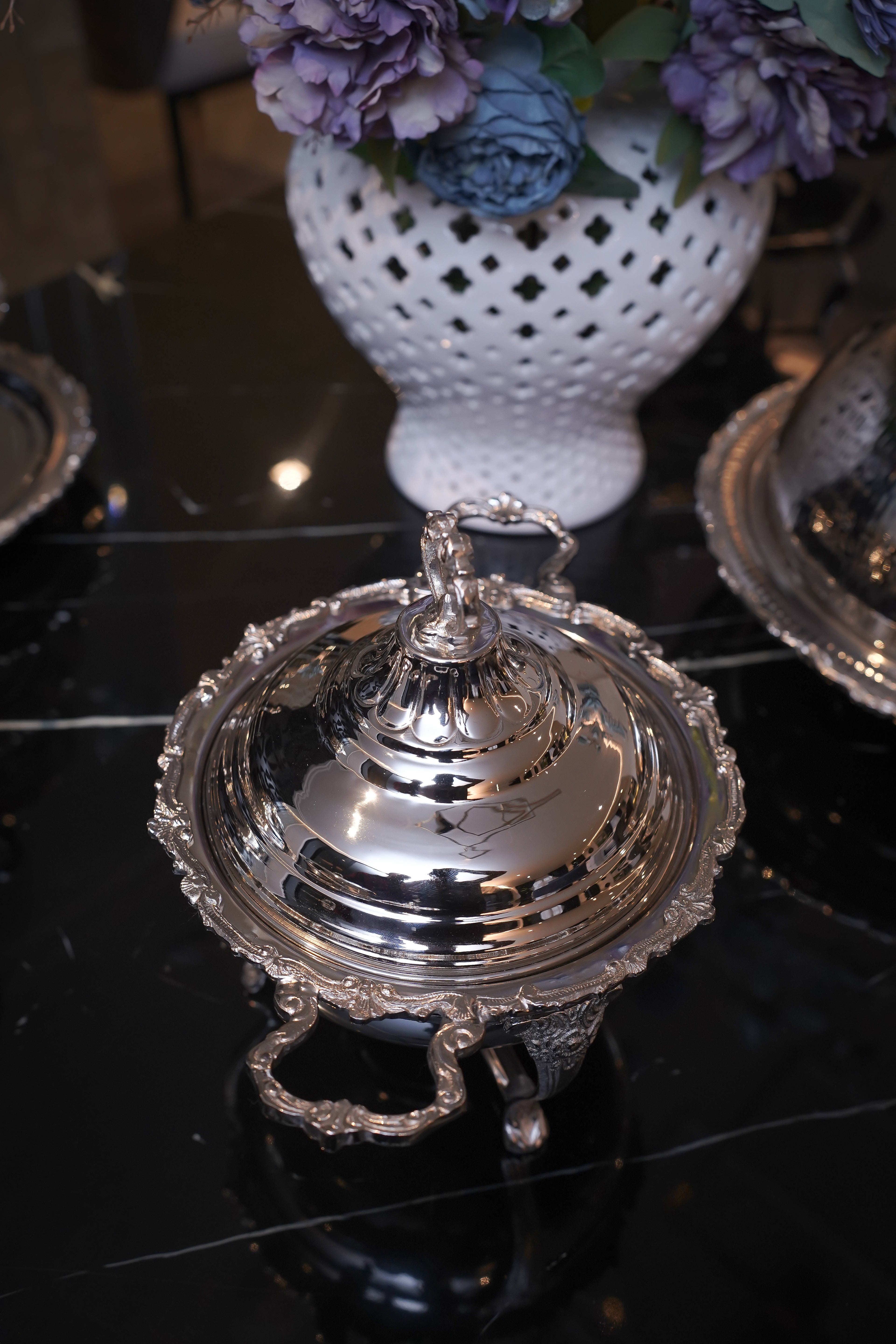 Round Luxury Chafing Dish