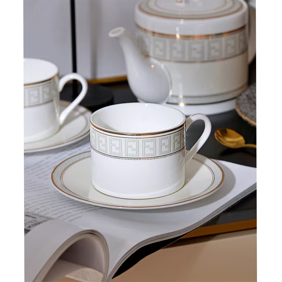 Fendi Inspired Tea Set