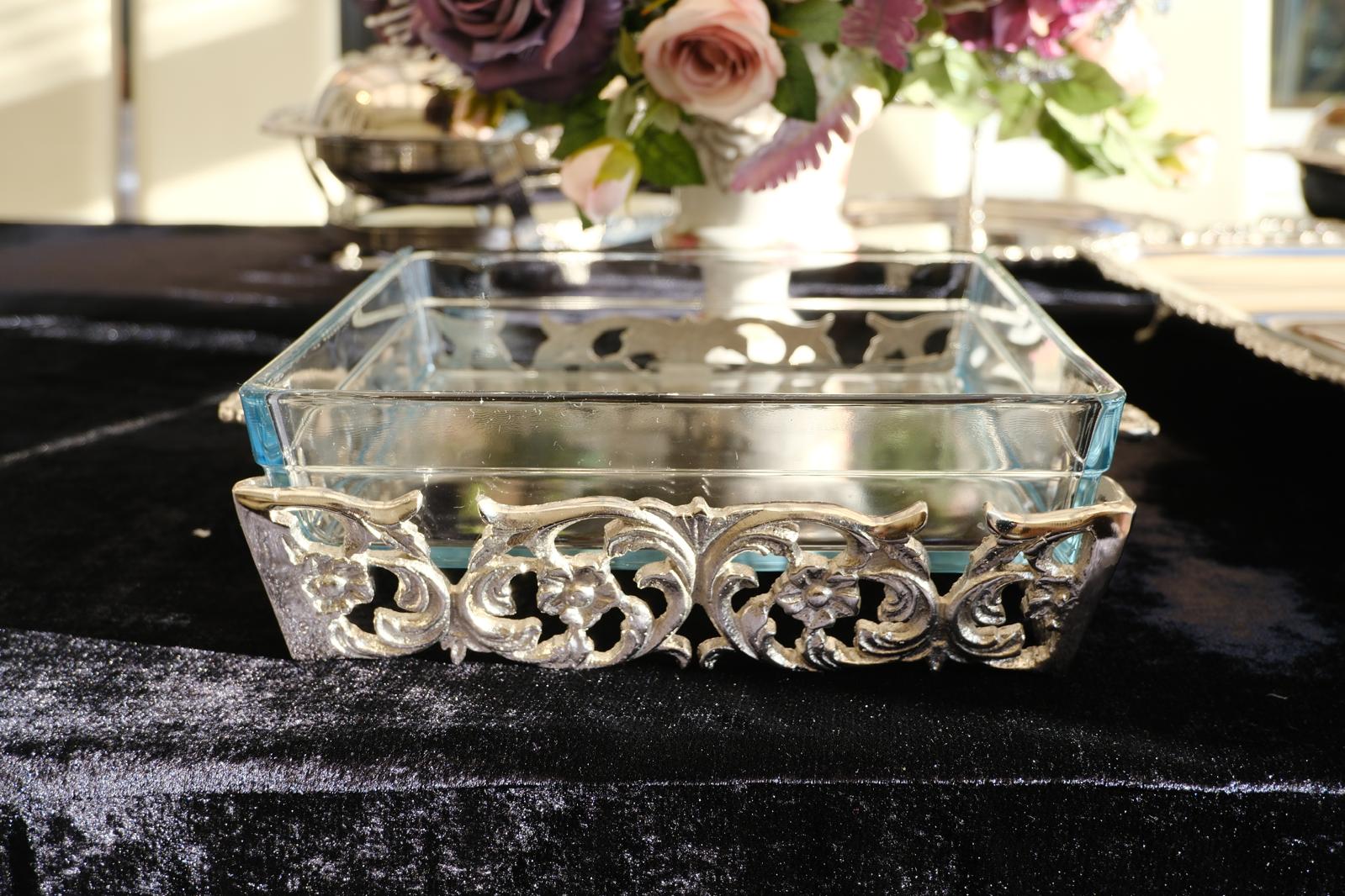 Luxury Square Casserole Serving Dish