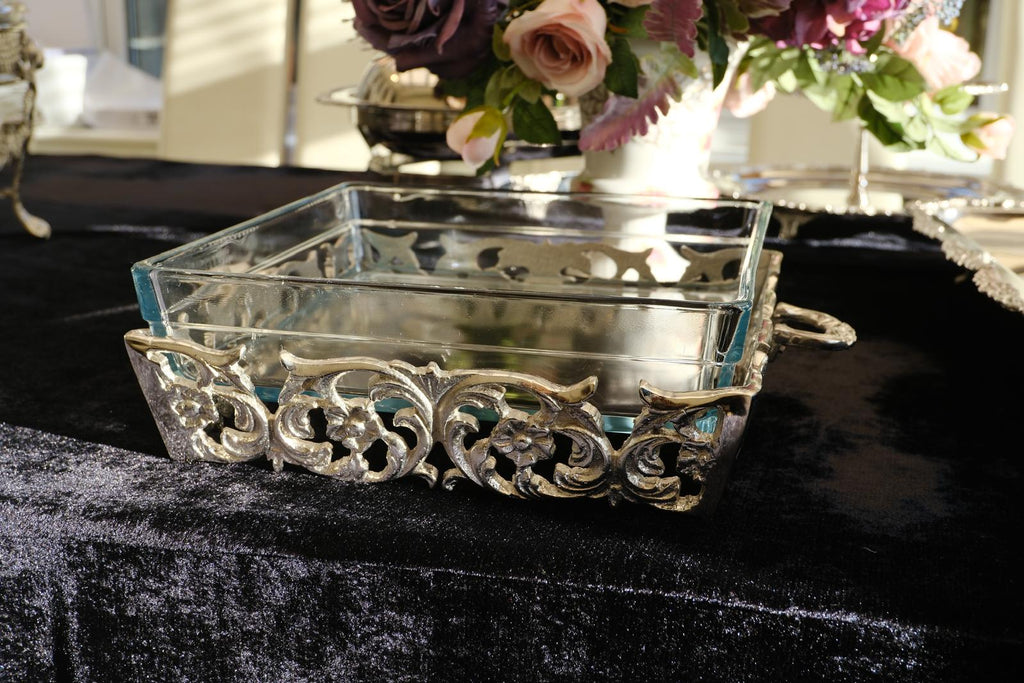 Luxury Square Casserole Serving Dish