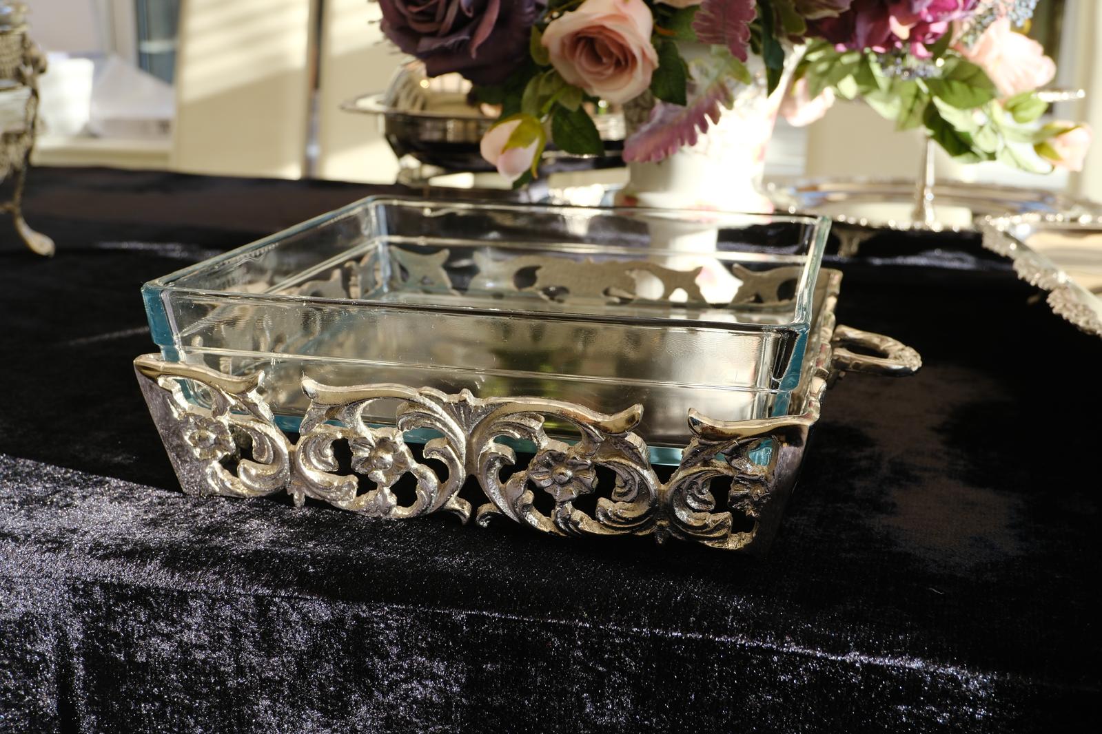 Luxury Square Casserole Serving Dish
