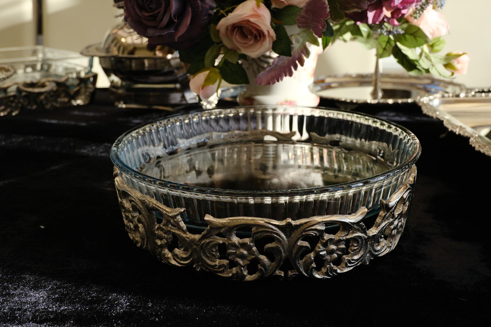 Luxury Round Casserole Serving Dish