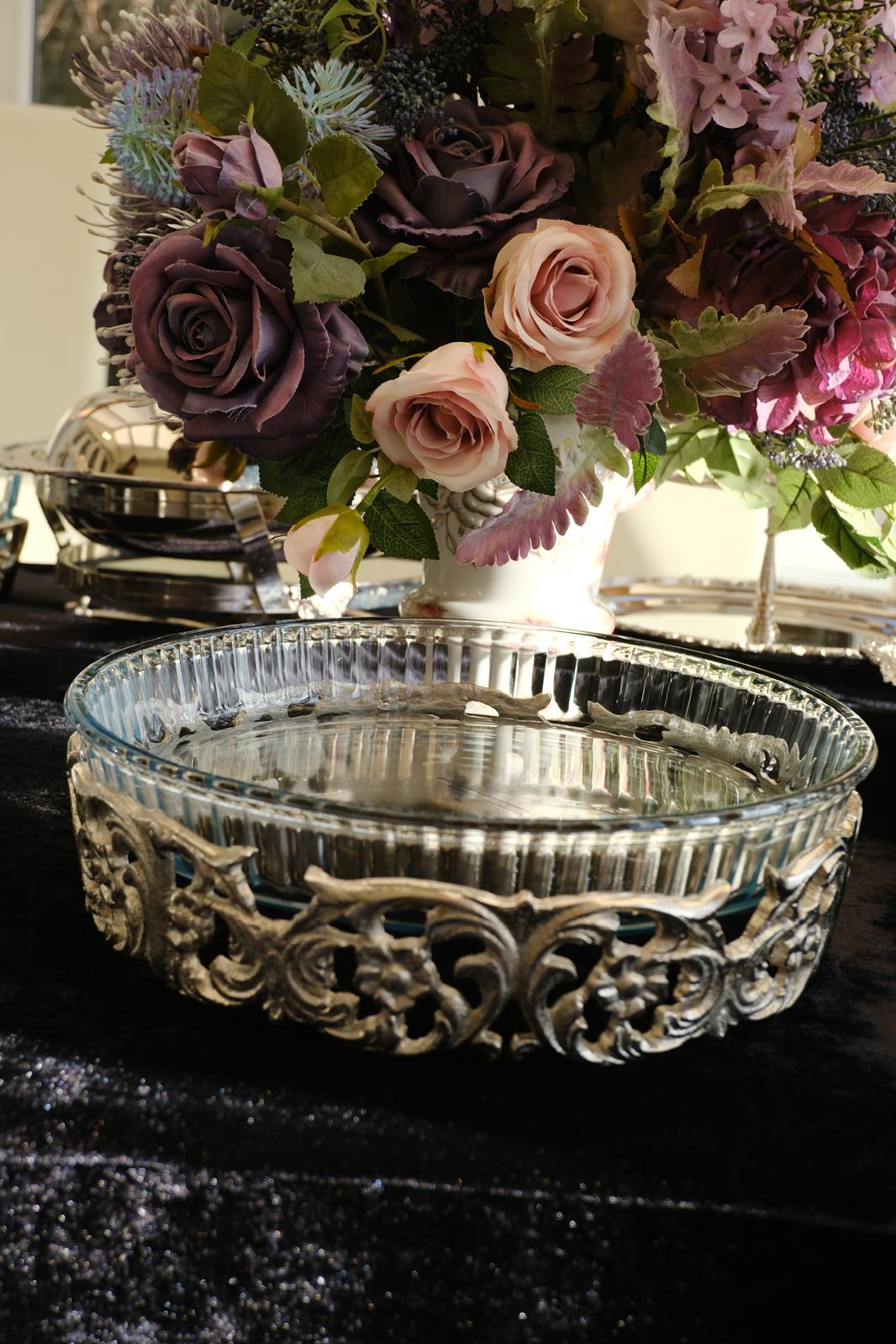 Luxury Round Casserole Serving Dish