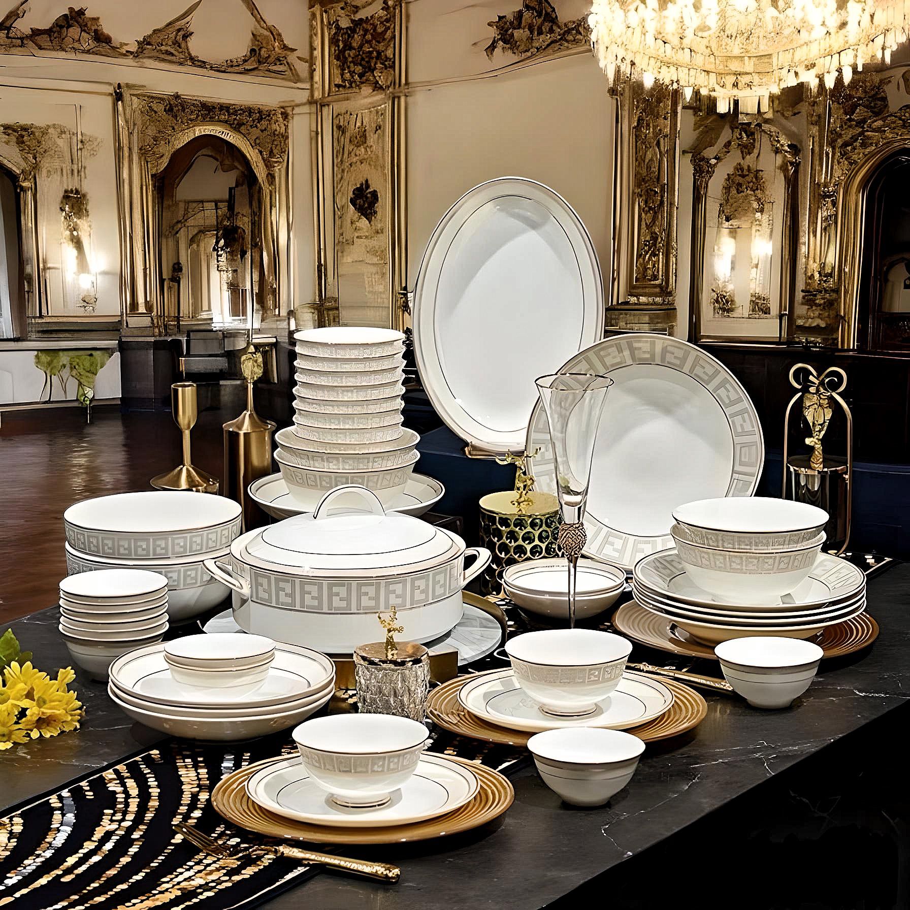 Fendi Inspired Pure Bone